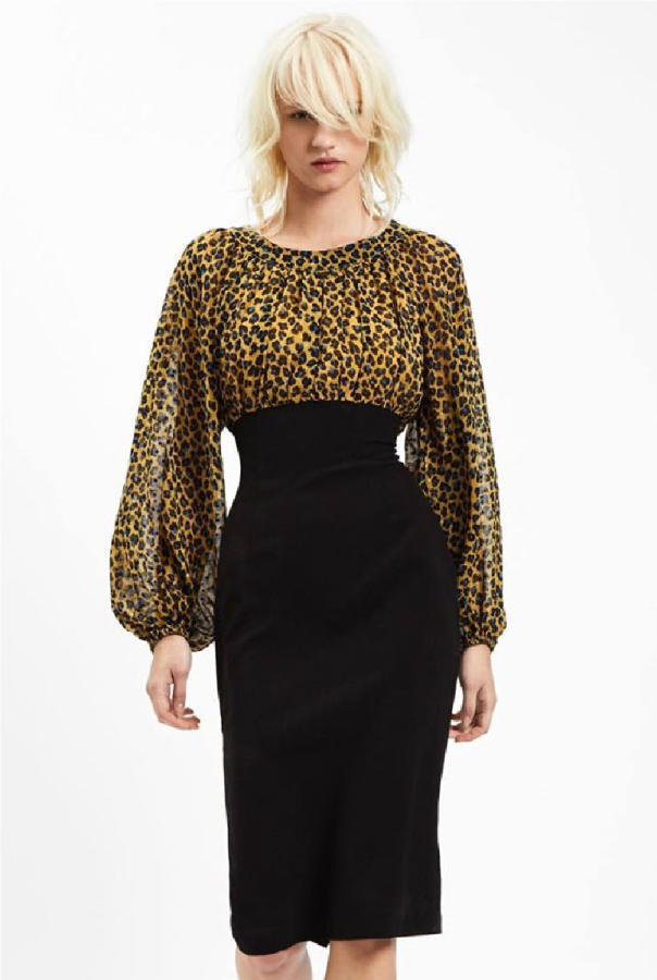 Flοral τοπ με τύπωμα